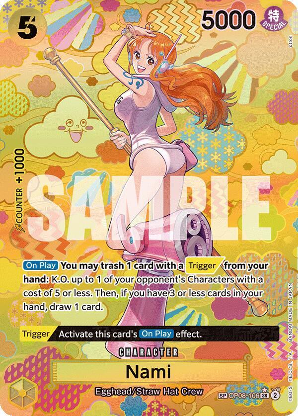 Nami (SP)(OP08-106) Emperors in the New World