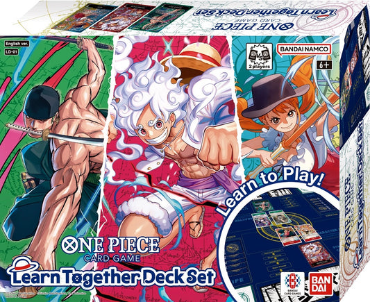 ONE PIECE Card Game: LD-01 LEARN TOGETHER LET'S PLAY DECK SET