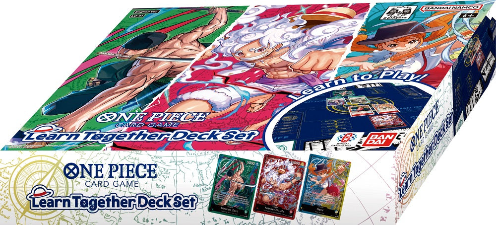 ONE PIECE Card Game: LD-01 LEARN TOGETHER LET'S PLAY DECK SET