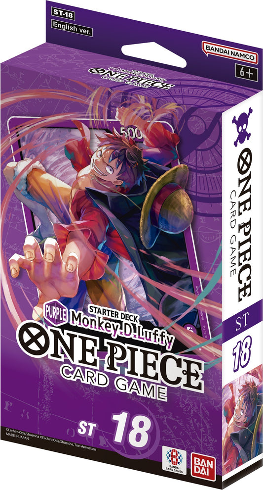 ONE PIECE Card Game: Luffy ST18 STARTER DECK