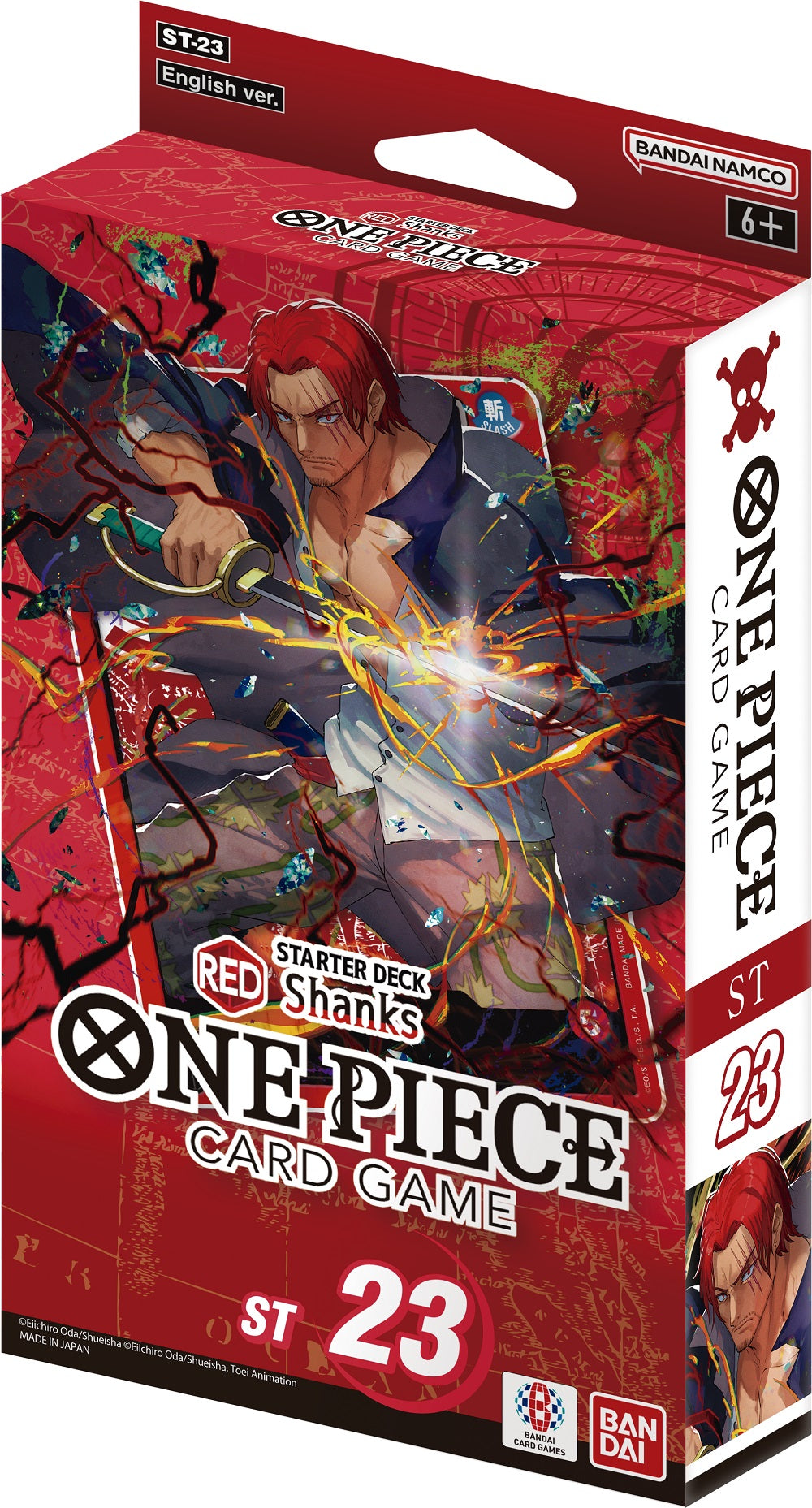 ONE PIECE Card Game: Shanks ST23 STARTER DECK MasterSet Co. ONE PIECE Card Game: Shanks ST23 STARTER DECK MasterSet Co.