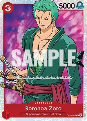 Roronoa Zoro (OP01-025) Romance Dawn