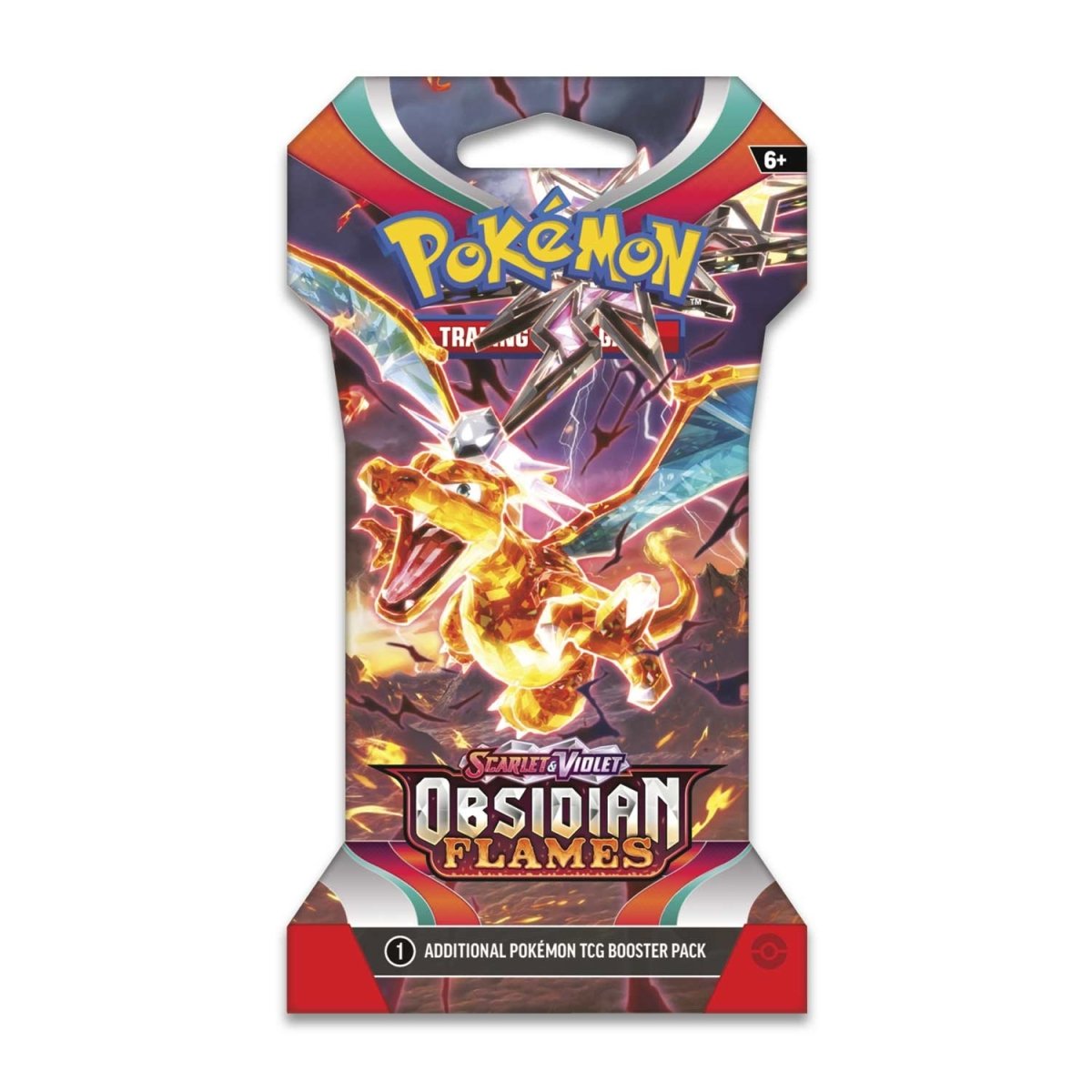Scarlet & Violet-Obsidian Flames Sleeved Booster Pack (10 Cards)