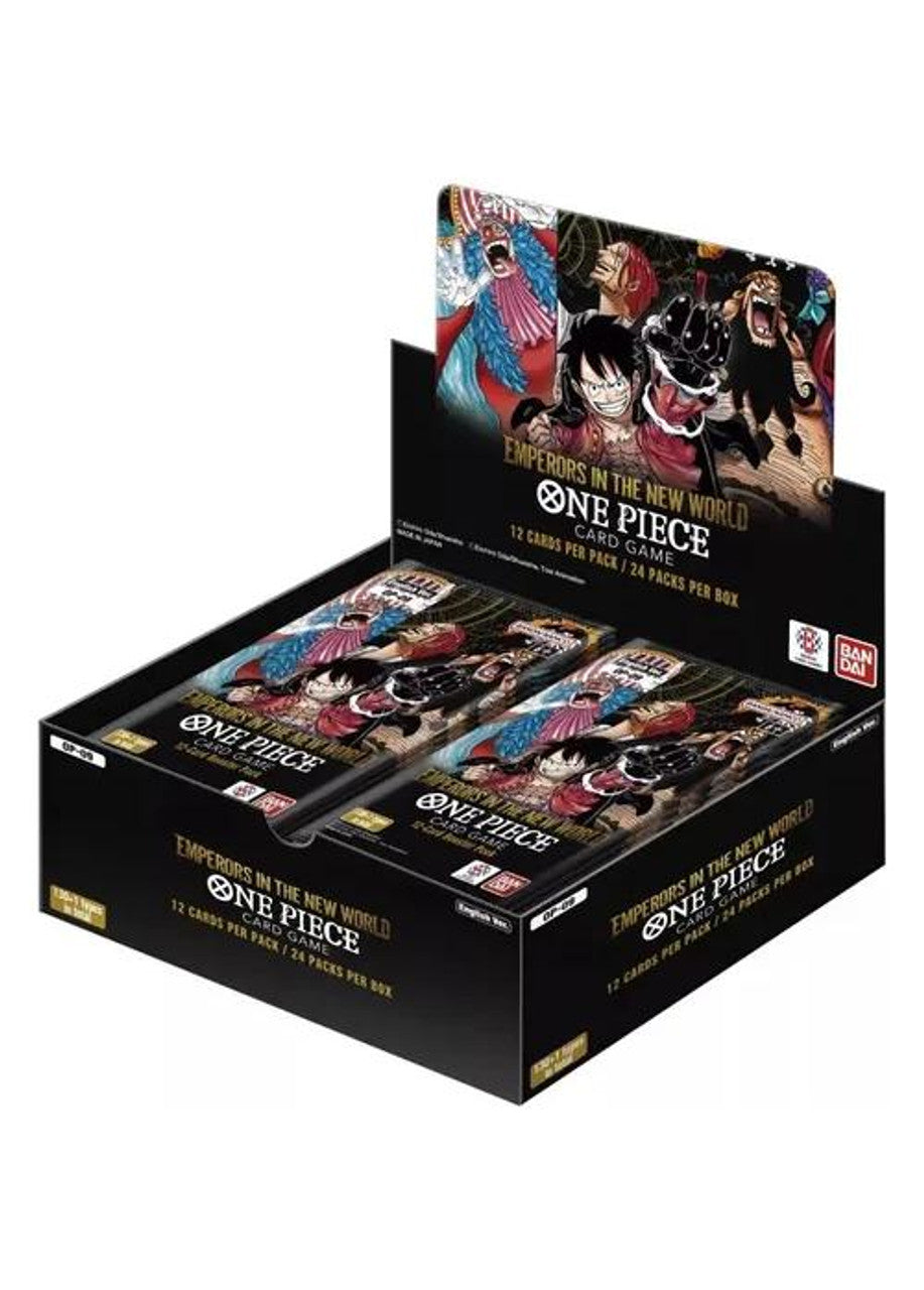One Piece Card Game - 0P09 Emperors in the New World Booster Box MasterSet Co. One Piece Card Game - 0P09 Emperors in the New World Booster Box MasterSet Co.