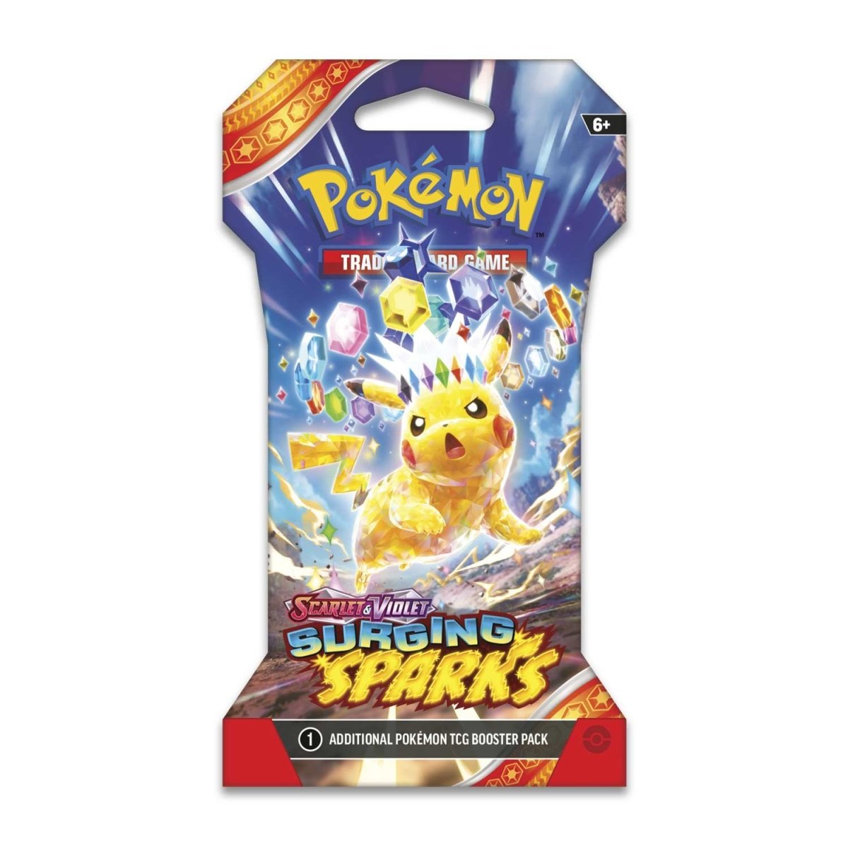 Scarlet & Violet-Surging Sparks Sleeved Booster Pack (10 Cards) x 10