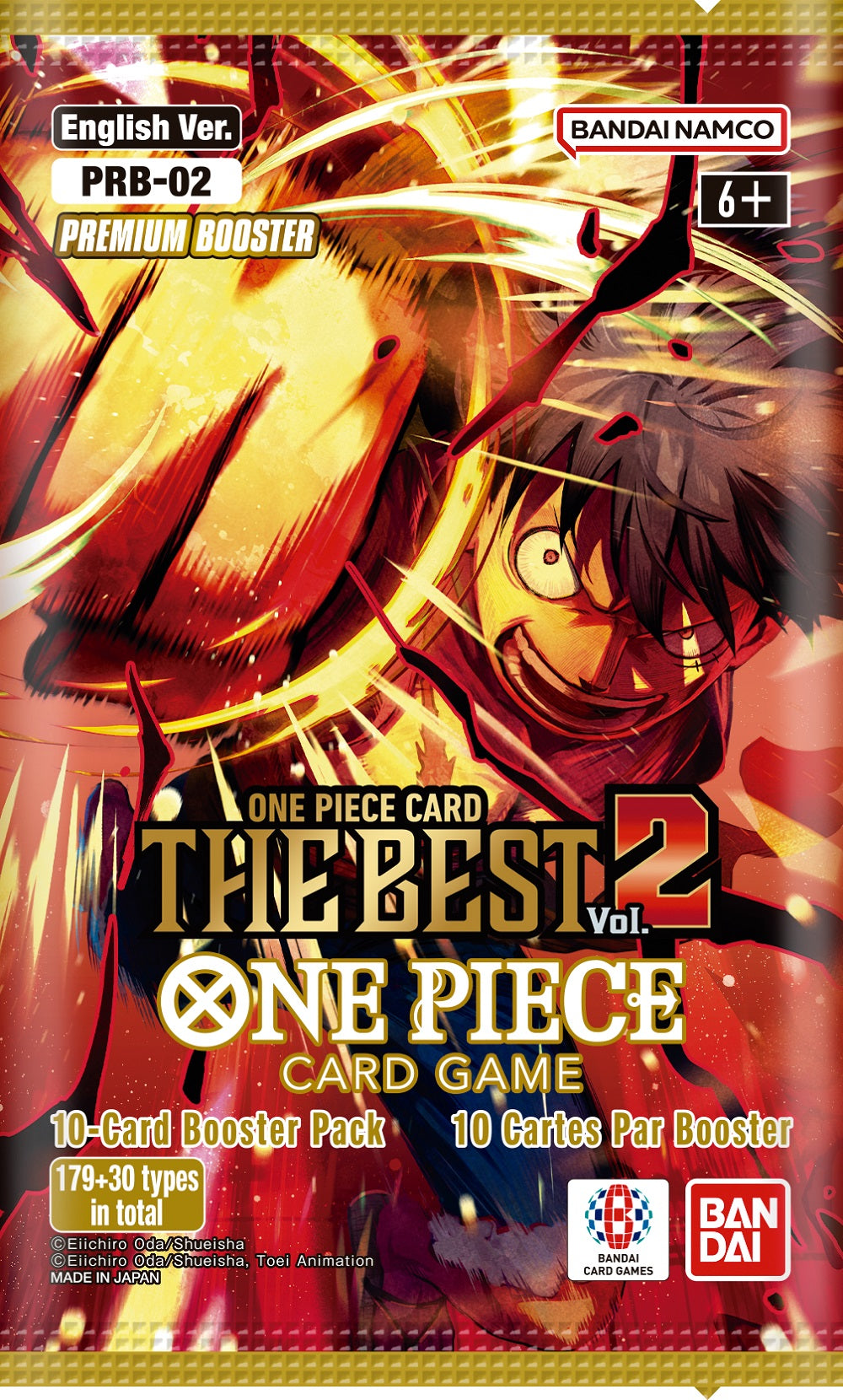 ONE PIECE Card Game: PRB-02 THE BEST PREMIUM BOOSTER VOLUME 2