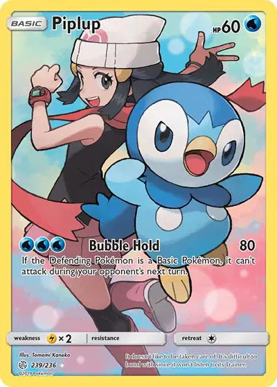 Piplup (Secret) (239/236) Cosmic Eclipse