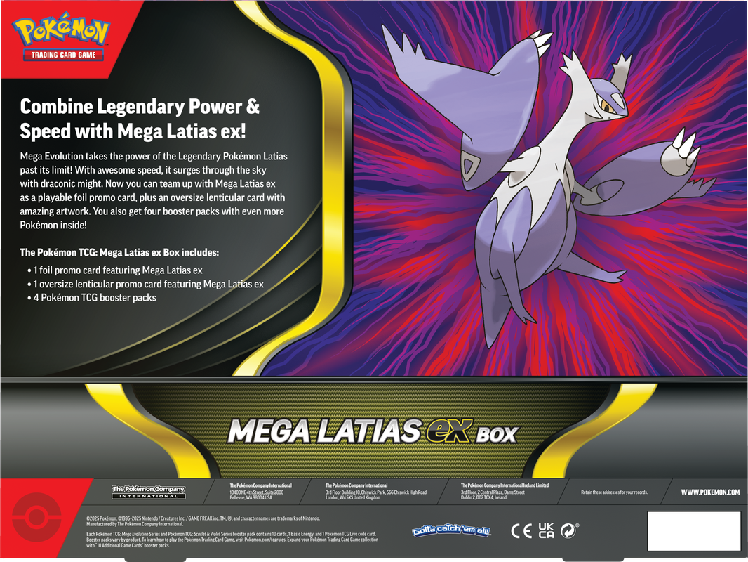 Pokemon Mega Latias EX BOX