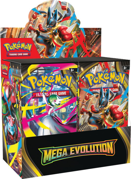 Pokemon TCG: Mega Evolutions Base Booster Box (36 Packs) W/ Topper