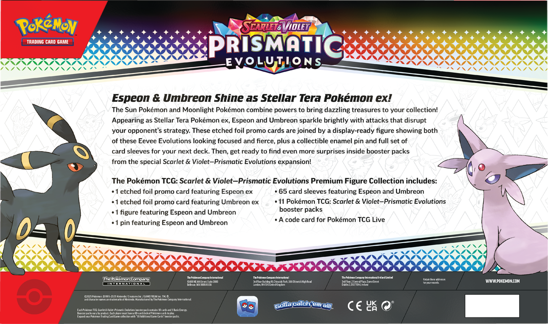 Pokemon TCG: Prismatic Evolutions Premium Figure Collection