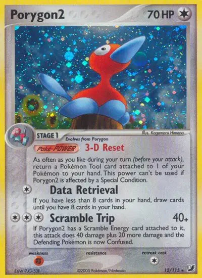Porygon2 (12/115) EX Unseen Forces STAMPED