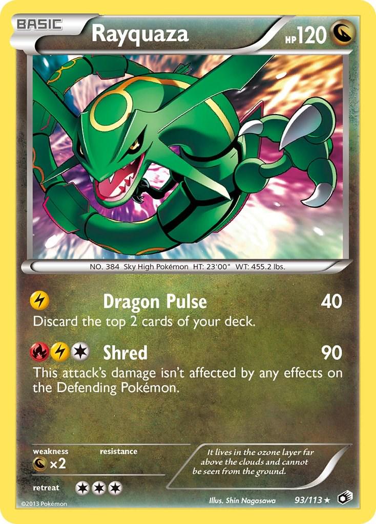 Rayquaza - 93/113 - Pokemon Legendary Treasures Holo Rare