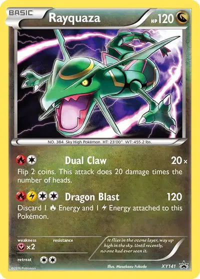 Rayquaza Promo XY141 promo
