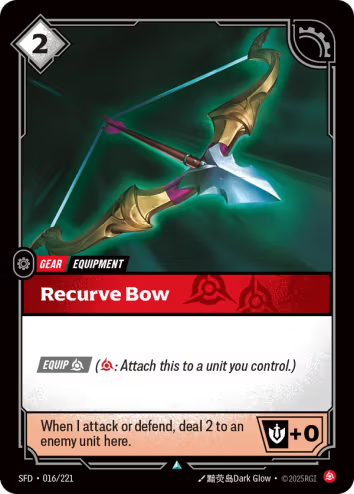 Recurve Bow SFD-016/221