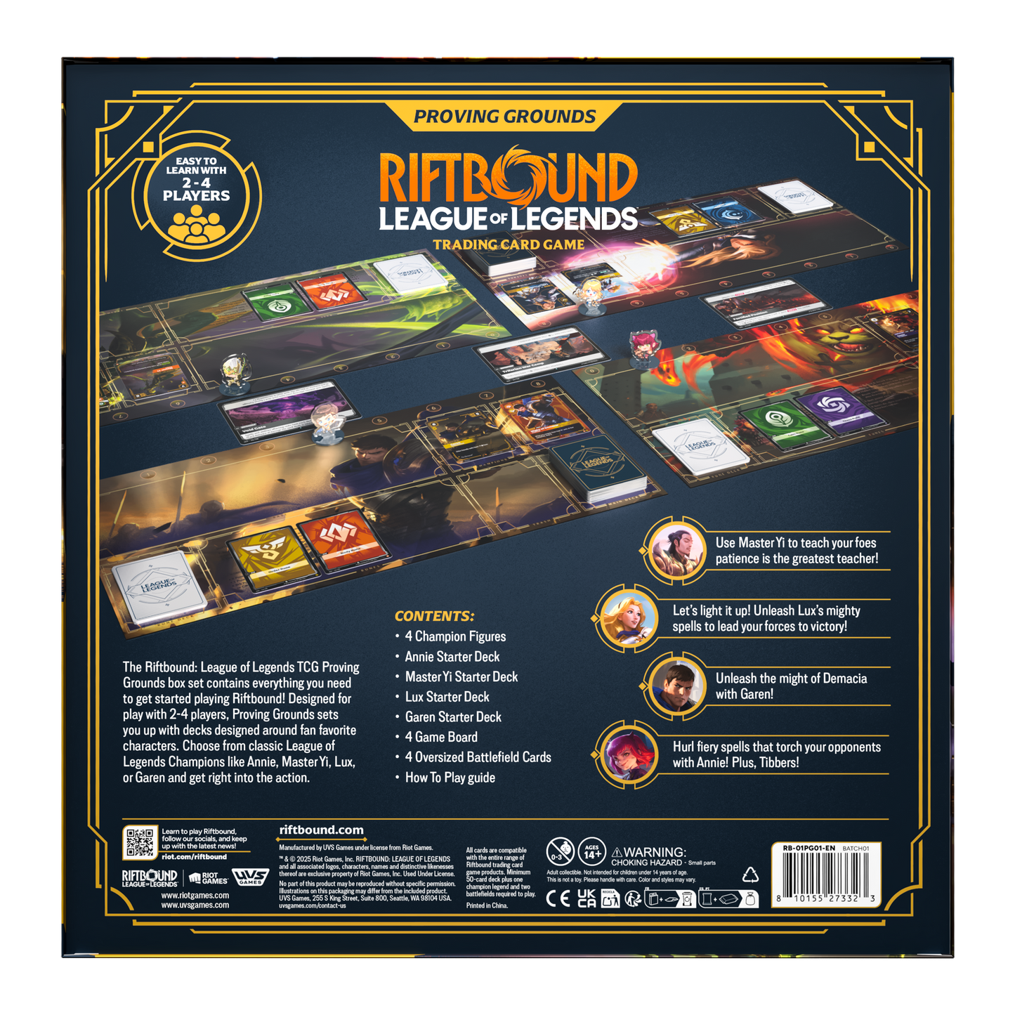 League of Legends RIFTBOUND TCG: Proving Grounds