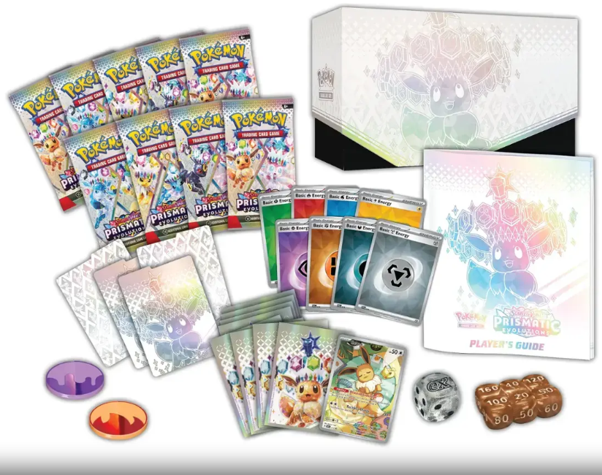 Scarlet & Violet-Prismatic Evolutions Elite Trainer Box
