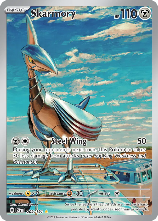 Skarmory (209/191) Surging Sparks