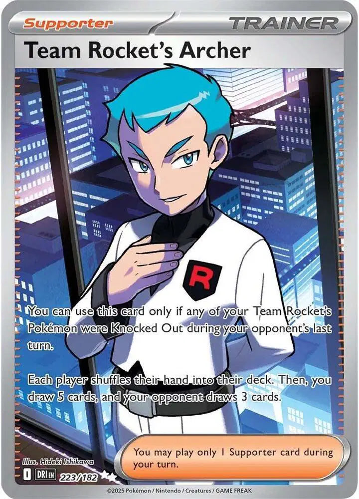 Team Rocket's Archer (223/182) Destined Rivals