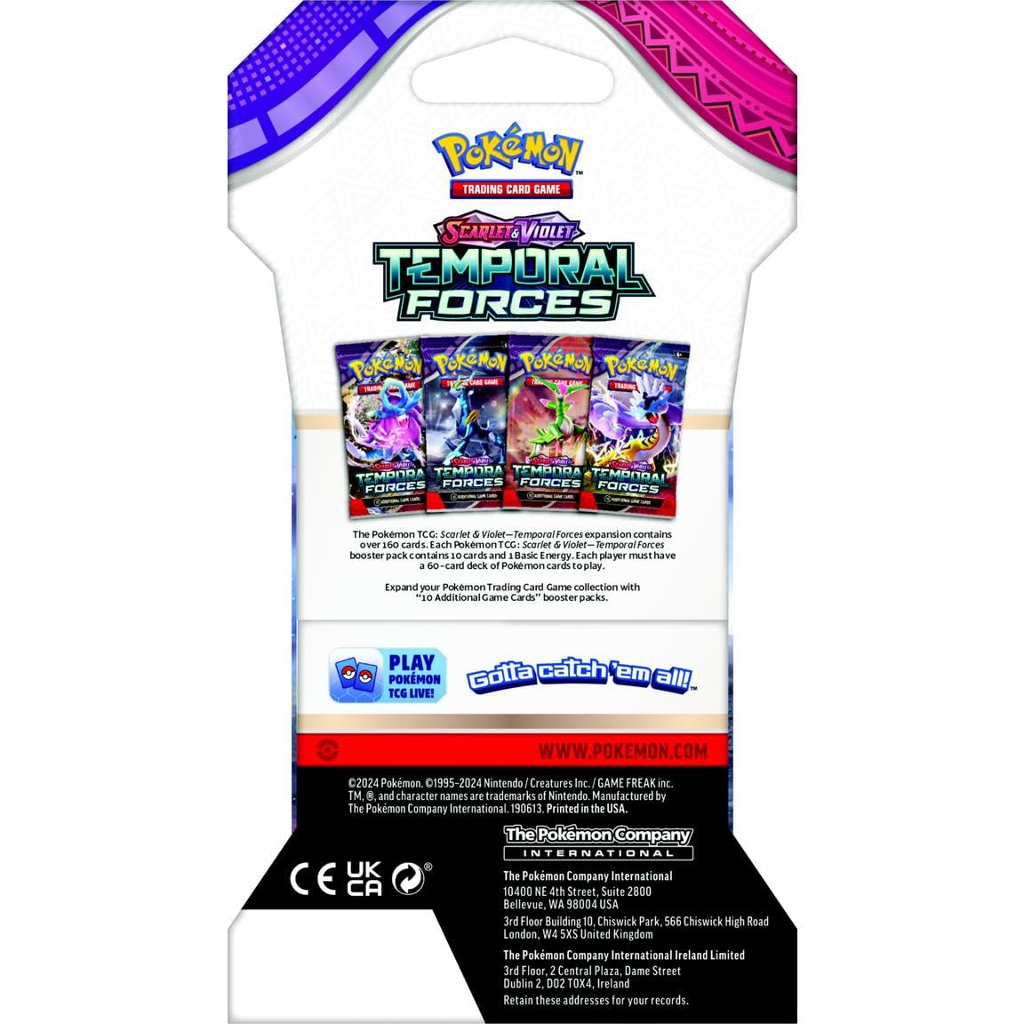 Temporal Forces Sleeved Booster Pack (10 Cards)