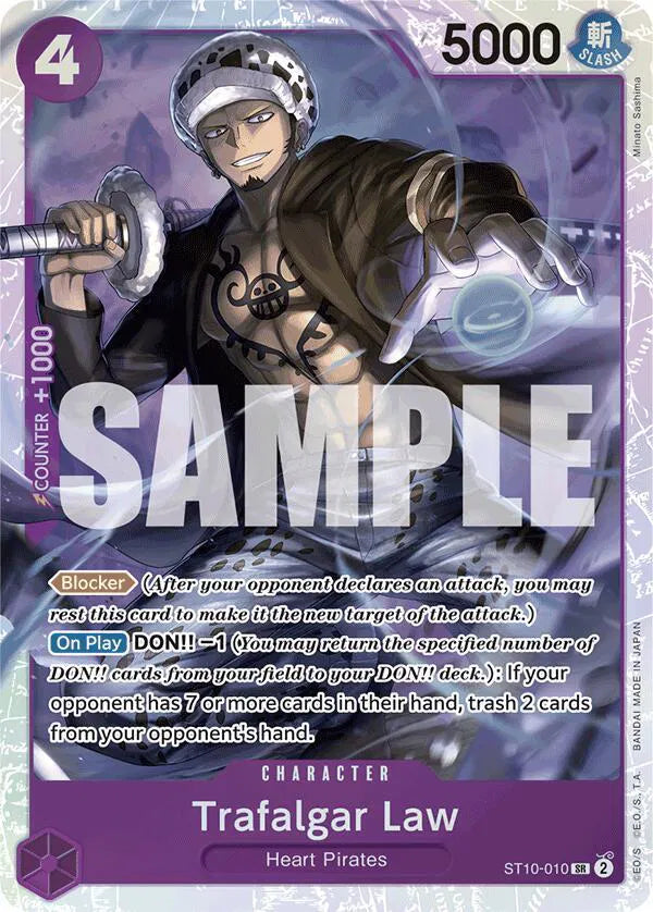 Trafalgar Law (ST10-010) (Reprint) Premium Booster
