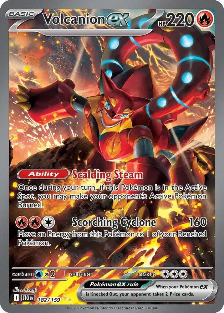 Volcanion ex Special Illustration Rare 182/159 Journey Together