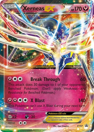 Xerneas EX XY07 XY Promos