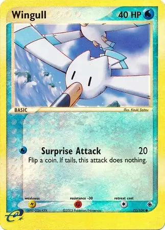 Wingull EX Ruby & Sapphire Common 77
