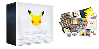 Pokemon Celebrations Elite Trainer Box Pokemon