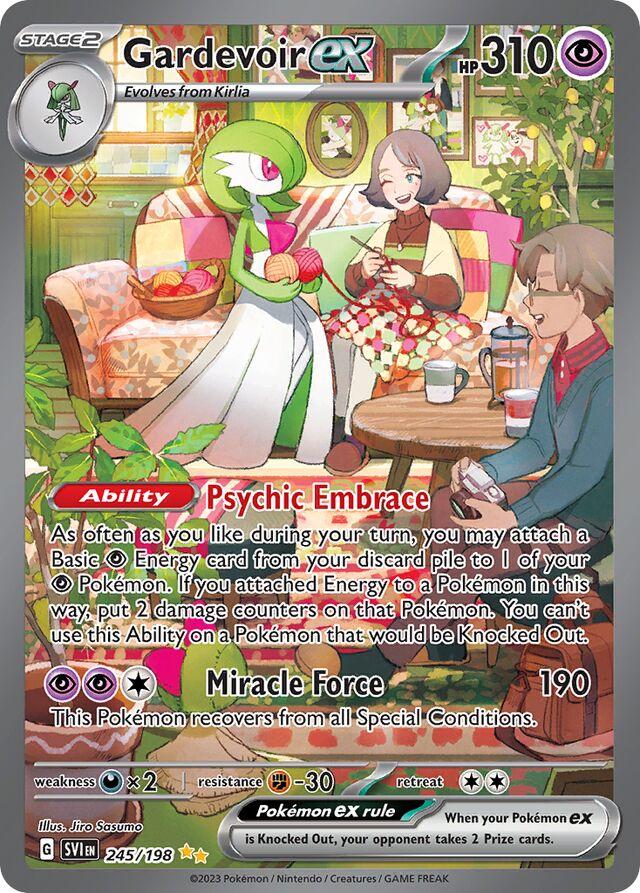 Gardevoir ex Special Illustration Rare 245/198 Scarlet & Violet Base Set