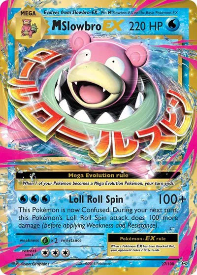 M Slowbro EX• Ultra Rare • 27/108