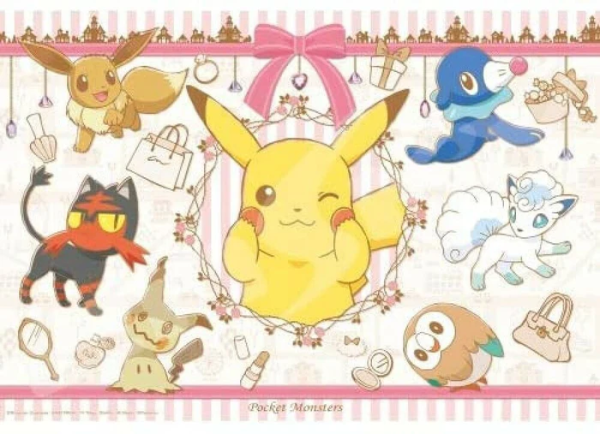 ENSKY PK108-L02 108LP Puzzle - Outing to the City "Pokemon", Ensky Puzzle Jigsaw Puzzle Pokémon