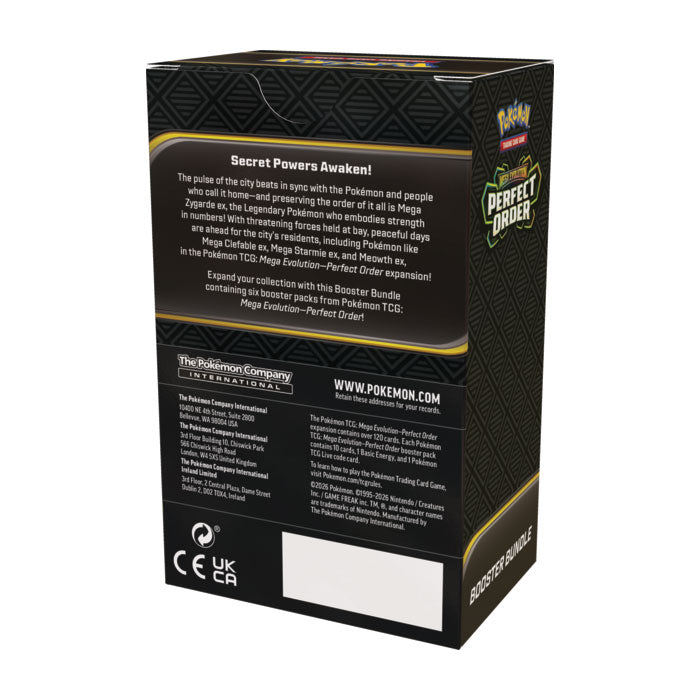Pokemon TCG: ME03 Perfect Order - Booster Bundle (6 Packs)