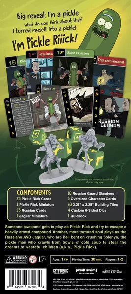 Cryptozoic Entertainment Rick and Morty: The Pickle Rick Game