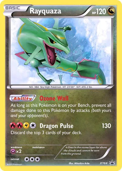 Rayquaza Promo XY64