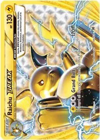 Raichu BREAK BREAKthrough Rare BREAK 50