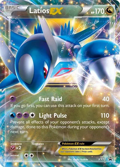 Latios EX Pokemon Promo XY72 XY Promos