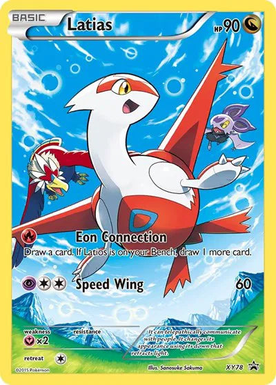Latias (Full Art Promo) Pokemon Promo XY78 XY Promos - Near mint (NM)