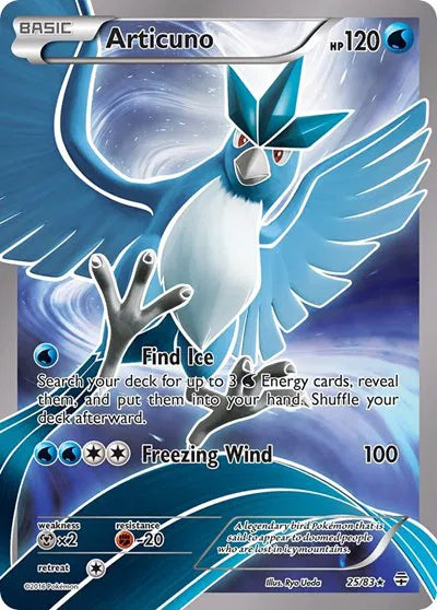 Articuno Generations Holo Rare 25
