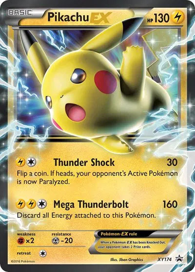 Pikachu EX XY Promos Promo XY174