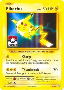 Pikachu (League Promo) League & Championship Cards Promo XY202