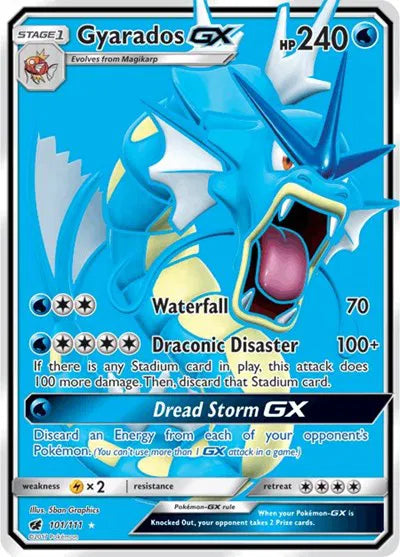 Gyarados GX (Full Art) Crimson Invasion Ultra Rare 101/111