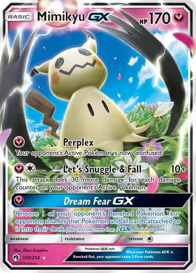 Mimikyu GX Lost Thunder Ultra Rare 149