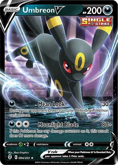 Umbreon V Evolving Skies Ultra Rare 094/203