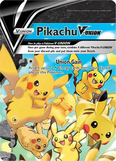 Pikachu V-Union - SWSH139 - SWSH: Sword & Shield Promo Cards (SWSD)
