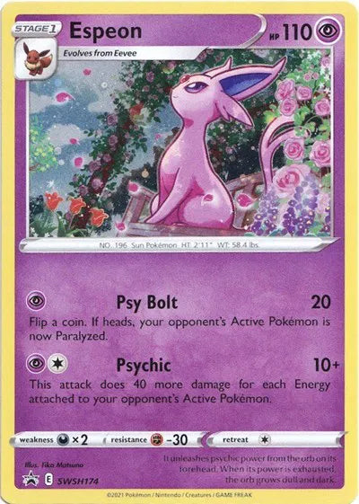 Espeon Sword & Shield Promo Promo SWSH174