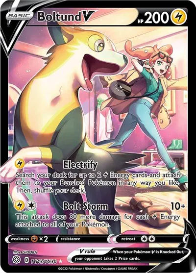Boltund V Brilliant Stars Trainer Gallery Ultra Rare TG13/TG30