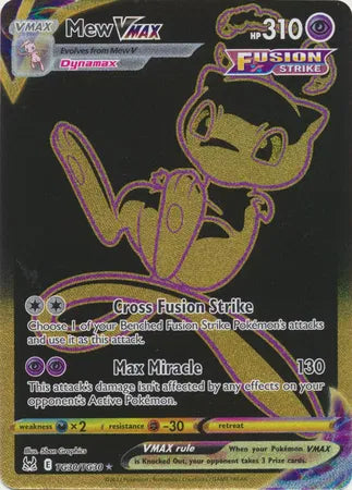 Mew VMAX (Secret) Lost Origin Trainer Gallery Ultra Rare TG30/TG30