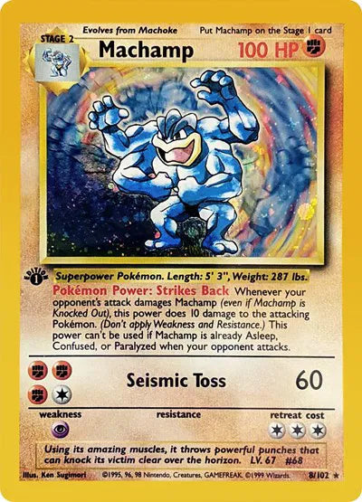 Machamp Deck Exclusives Holo Rare 008/102