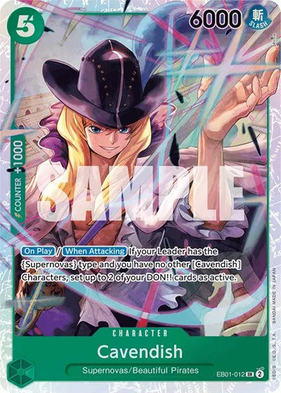 Cavendish Extra Booster: Memorial Collection SR EB01-012