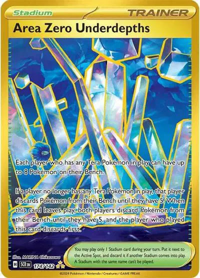 Area Zero Underdepths Hyper Rare 174/142 Stellar Crown